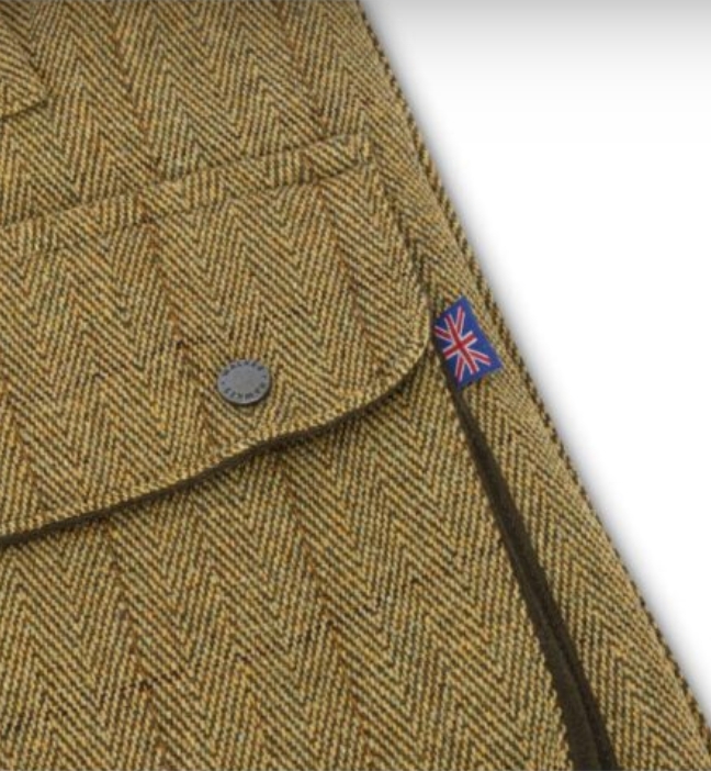 NU !!   50% RABATT*****  Engelsk Tweed - Derby Tweed Shooting Jacket - LIGHT SAGE - 5