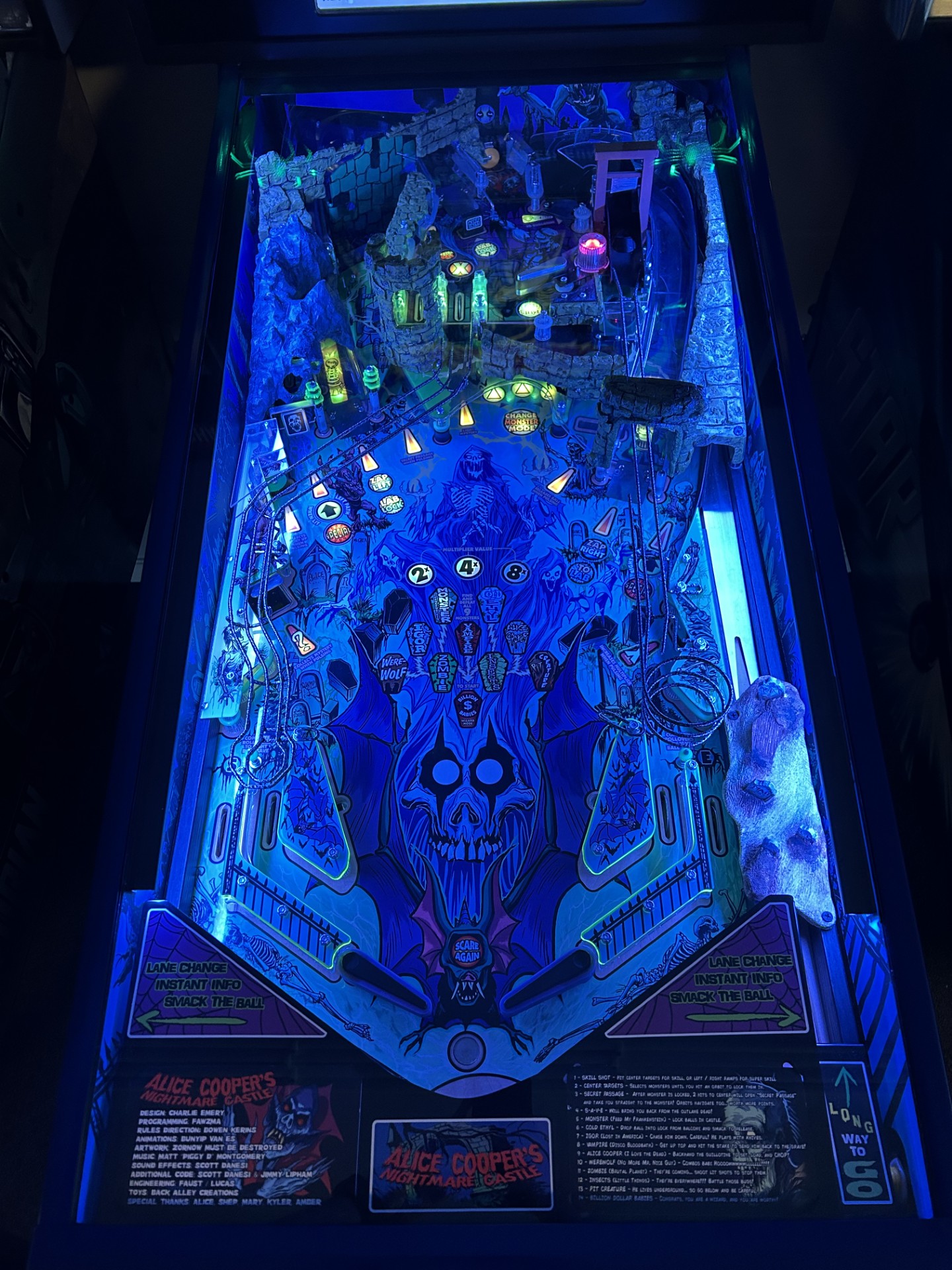 Flipperspel - Alice Cooper Nightmare Castle - 3