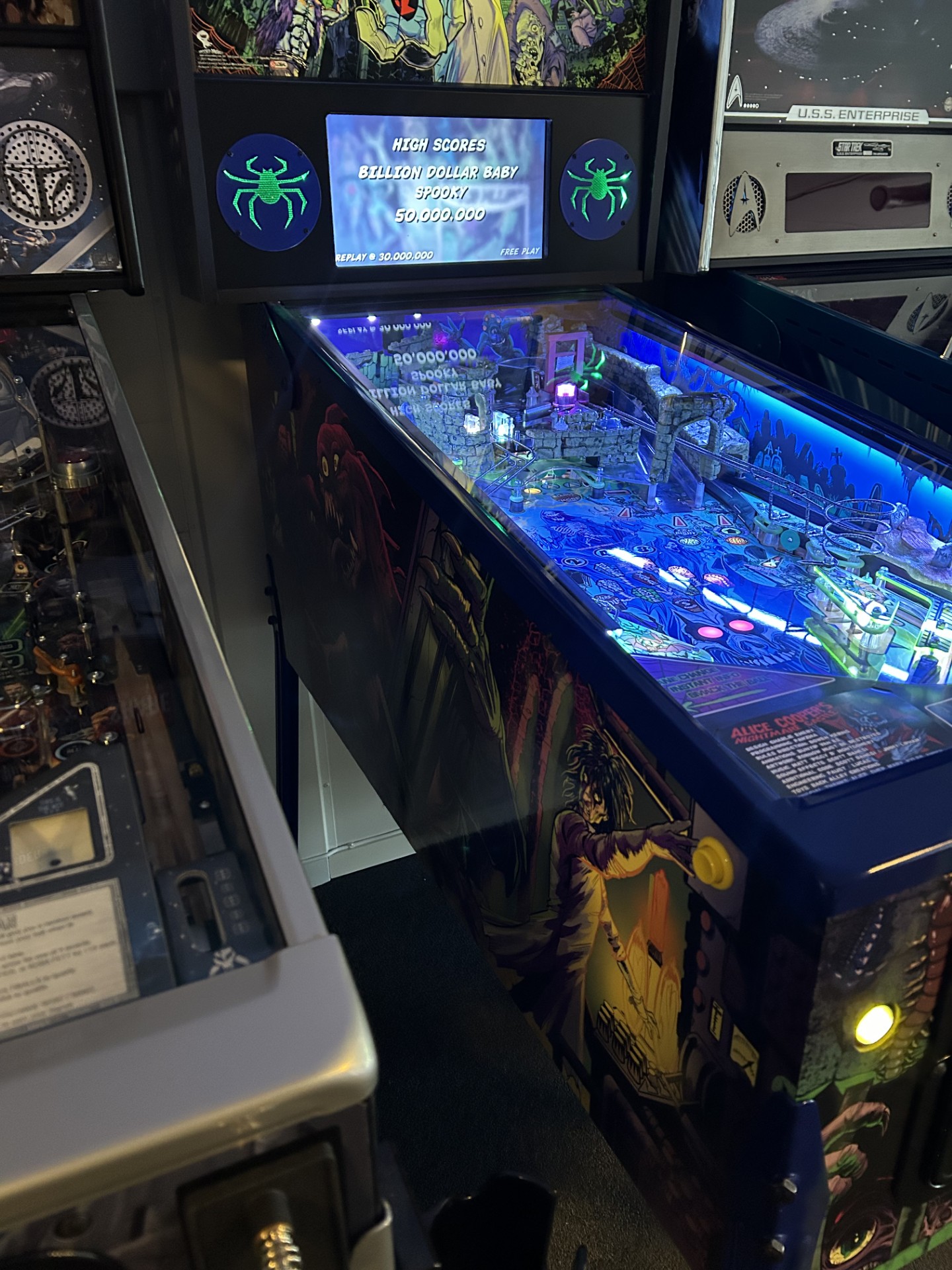 Flipperspel - Alice Cooper Nightmare Castle - 5
