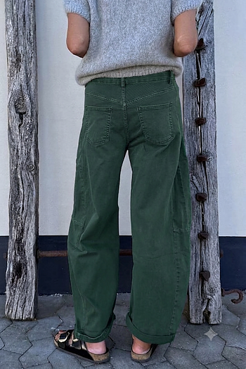 Cabana Living - Jude Barrel Jeans Army