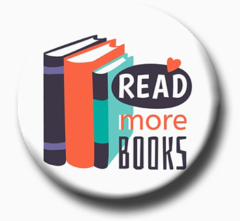 Fly Paper Products : Read More Books - Badge 