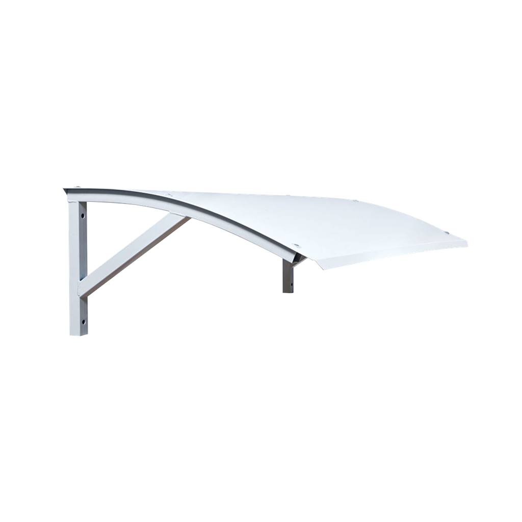 Böjt Metalltak 200x920x540 mm (HxBxD), RAL 9002