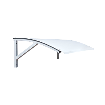 Böjt Metalltak 200x920x540 mm (HxBxD), RAL 9002