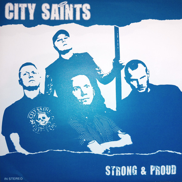 City Saints – Strong & Proud – EP (blått omslag)