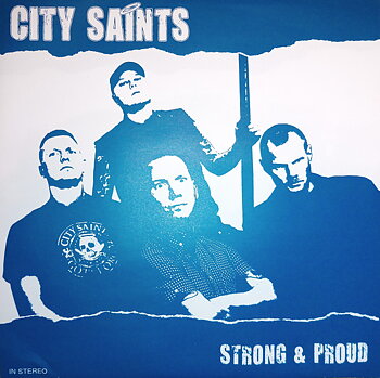 City Saints – Strong & Proud – EP (blått omslag)