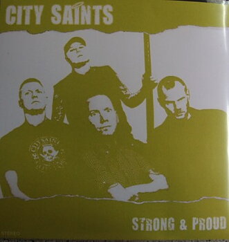 City Saints – Strong & Proud – EP (gult omslag)
