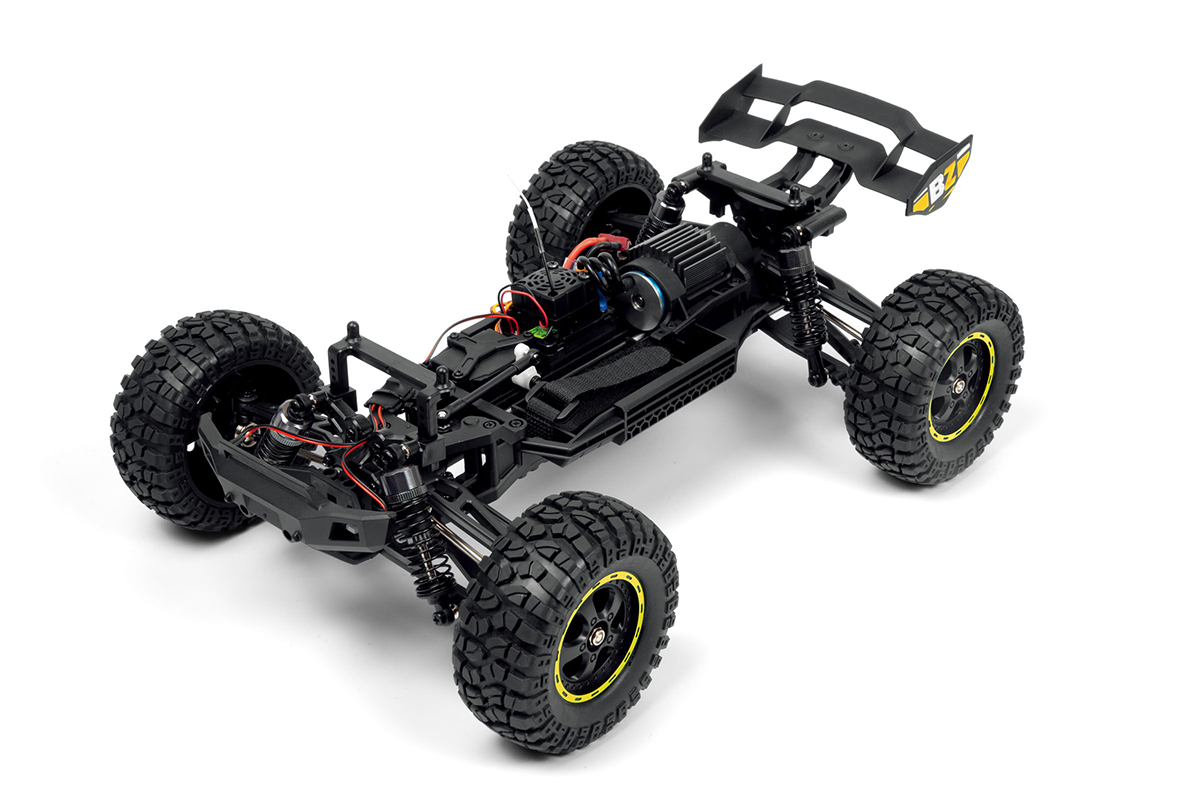 Blackzon 540254 Smyter DT Turbo 1/12 4WD 3S Brushless - Yellow - 3