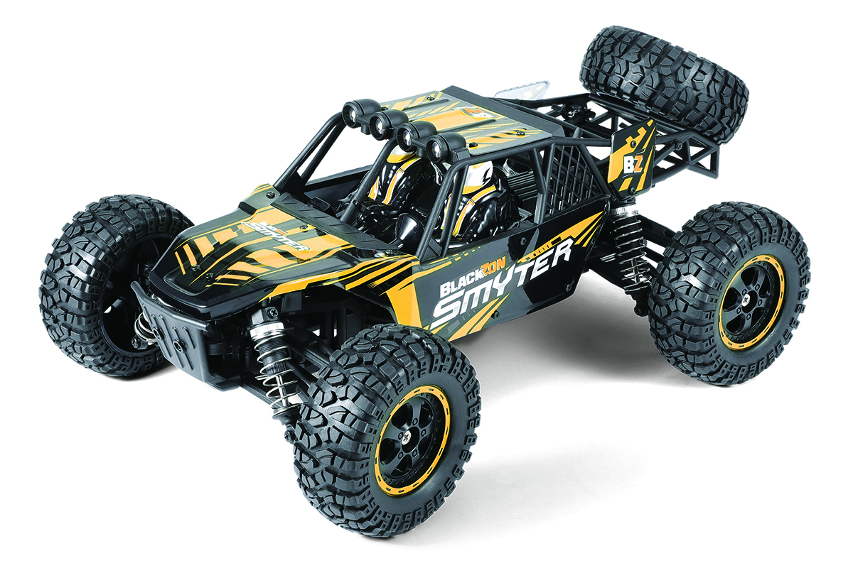Blackzon 540227 Smyter DB 1/12 4WD Electric Desert Buggy - Yellow - 4
