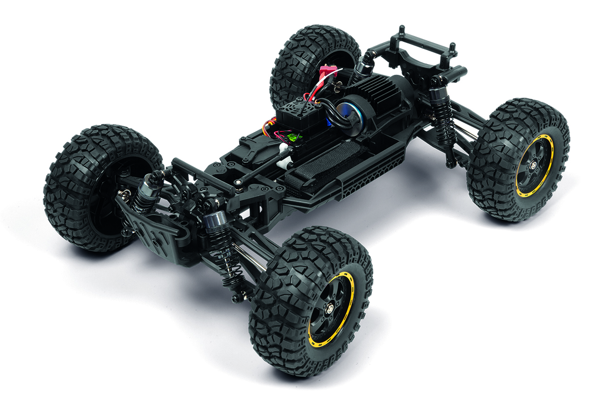 Blackzon 540257 Smyter DB Turbo 1/12 4WD 3S Brushless - Yellow - 3
