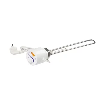 1-fas elpatron för varmvattenberedare med termostat, 2000 W, 1½" gänga.