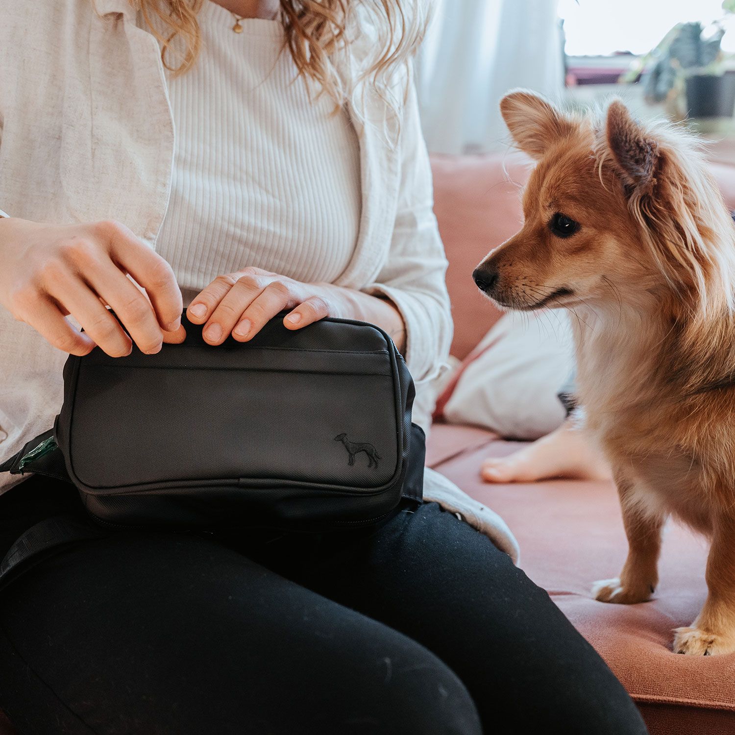 HUNTER Crossbody Väska Seoul ink. Filt Till Hunden/Katten Svart - 8