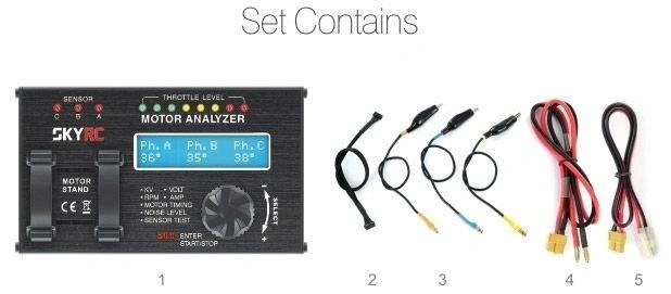 SkyRC Brushless Motor Analyzer - 5