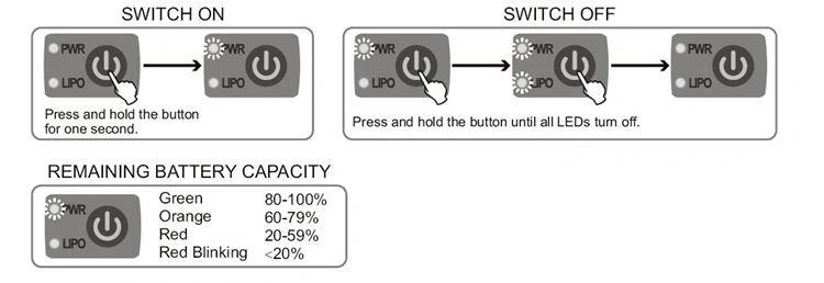SkyRC Power Switch Elektronisk strömbrytare 10A - 2