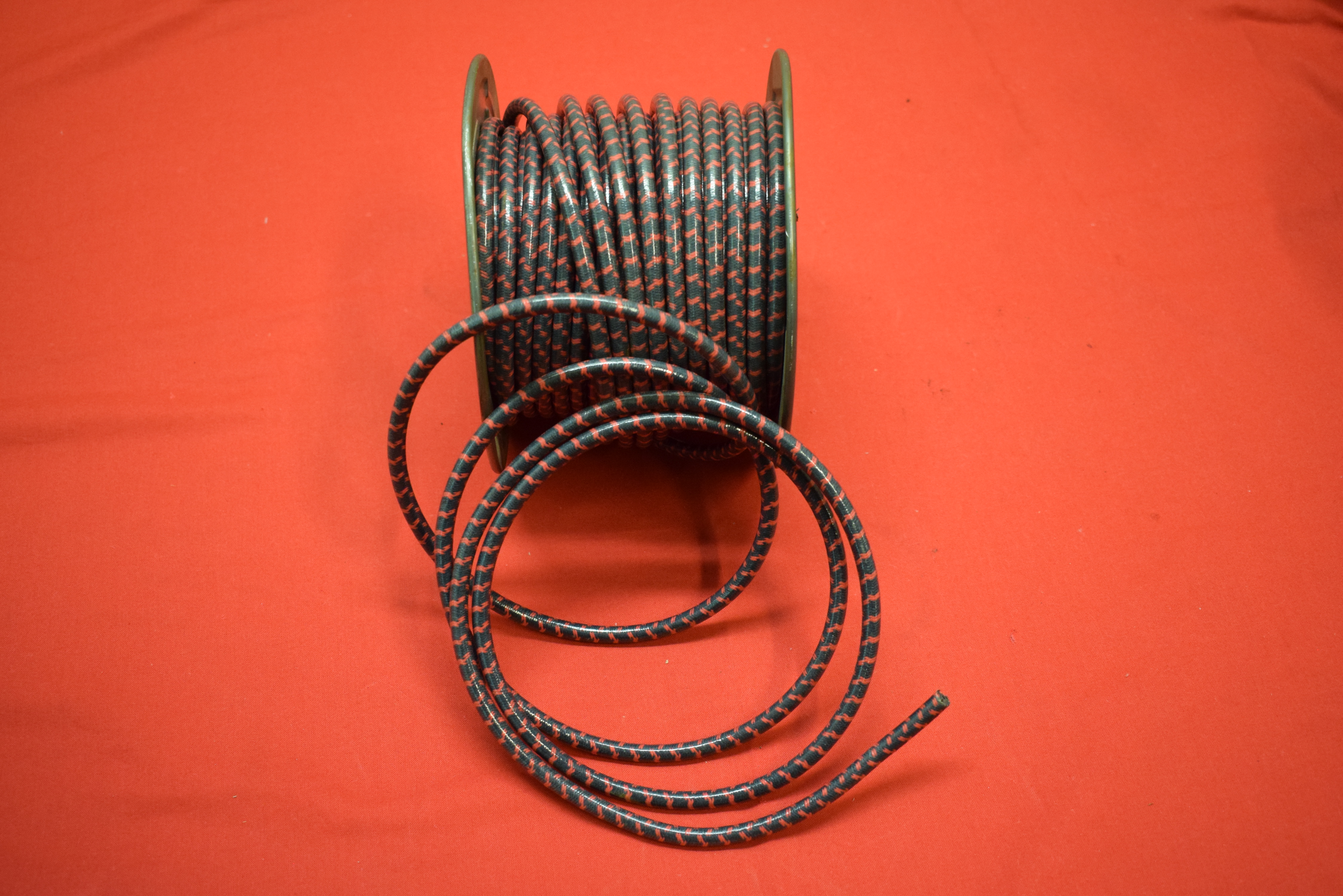 Spark Plug Wire Black with Red Tracer