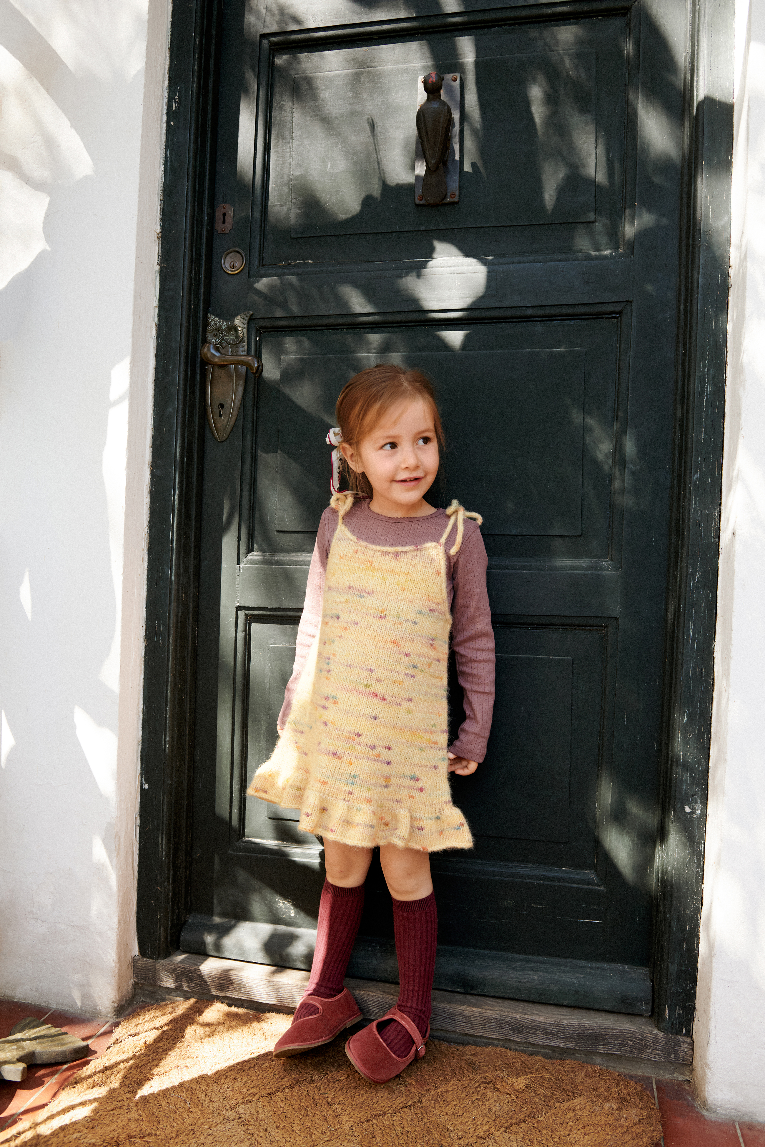 Sandnes Polly Dress junior 2605_02 (2-14 år) (18 m st 4,5) - 3