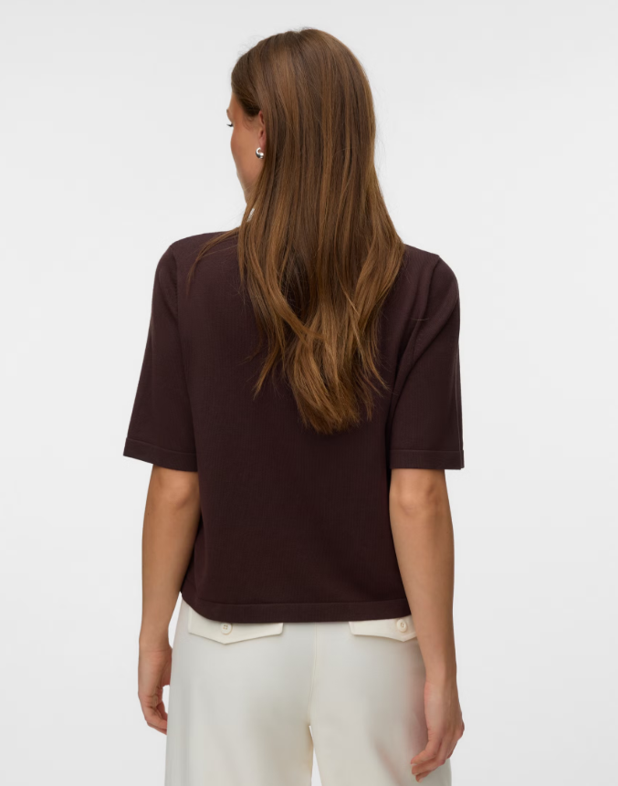 VERA MODA SILJE  STICKAD TRÖJA - 5