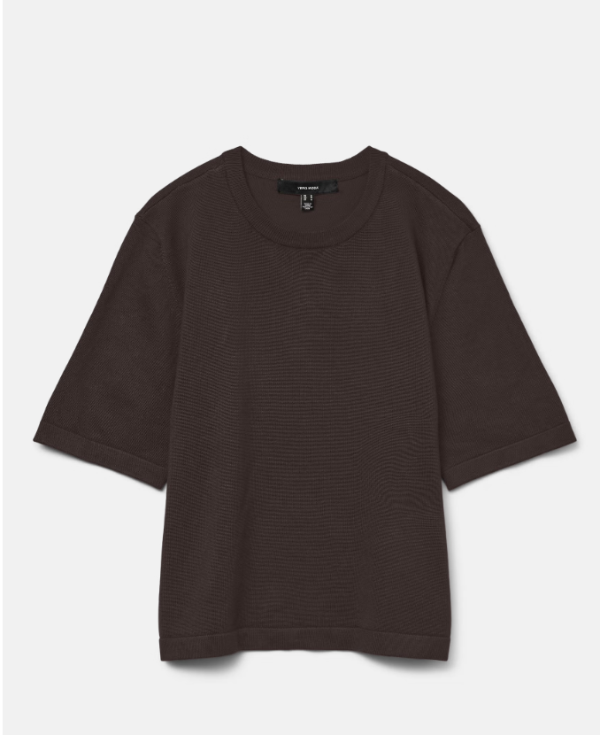 VERA MODA SILJE  STICKAD TRÖJA - 6