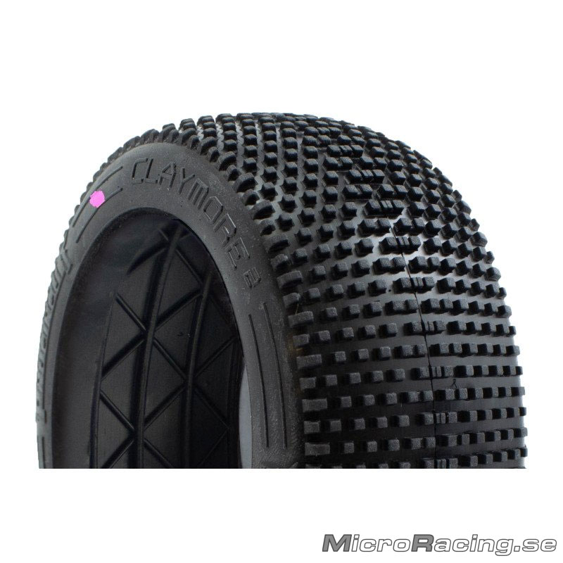 PROCIRCUIT - Claymore V2, Clay Super Soft, 1/8 Off Road, Olimmade, 1par