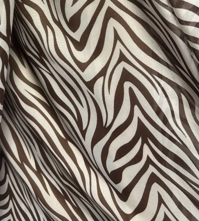 Cosy House Kjol Zebra Brun/Vit - 3