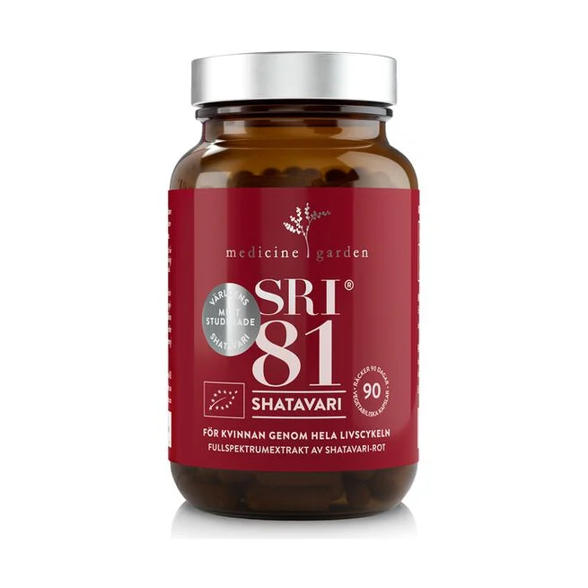 SRI81 Shatavari 90 kapslar, Medicine Garden