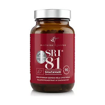 SRI81 Shatavari 90 kapslar, Medicine Garden