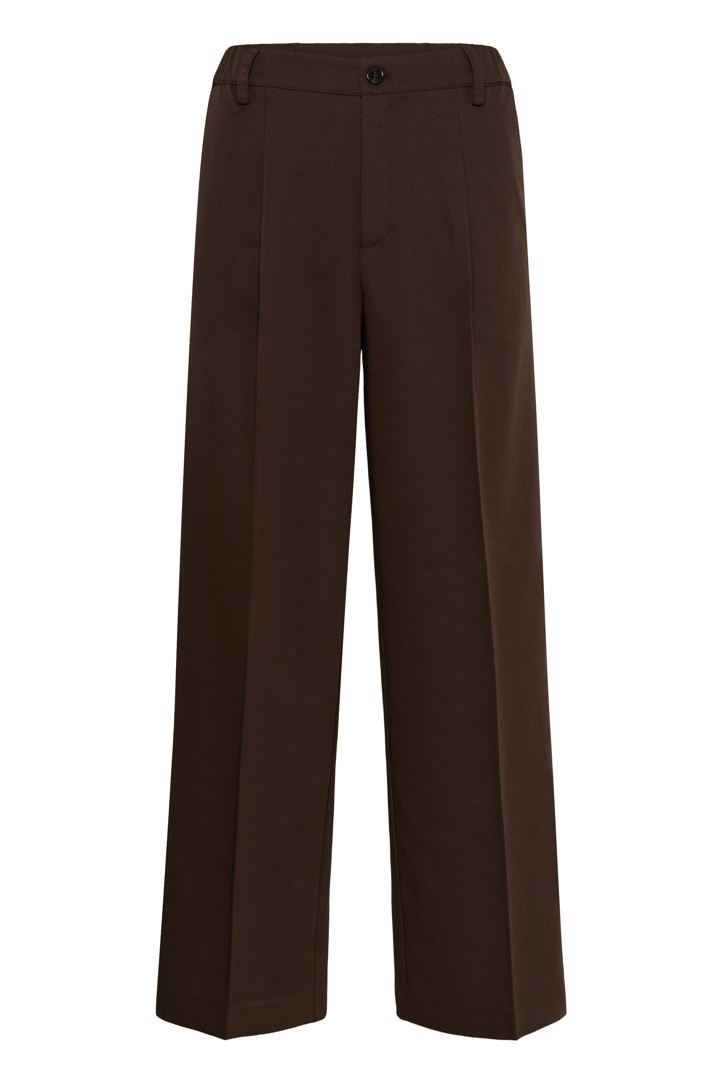 KAsakura Wide Pant Coffee Bean  Brun Vid Byxa