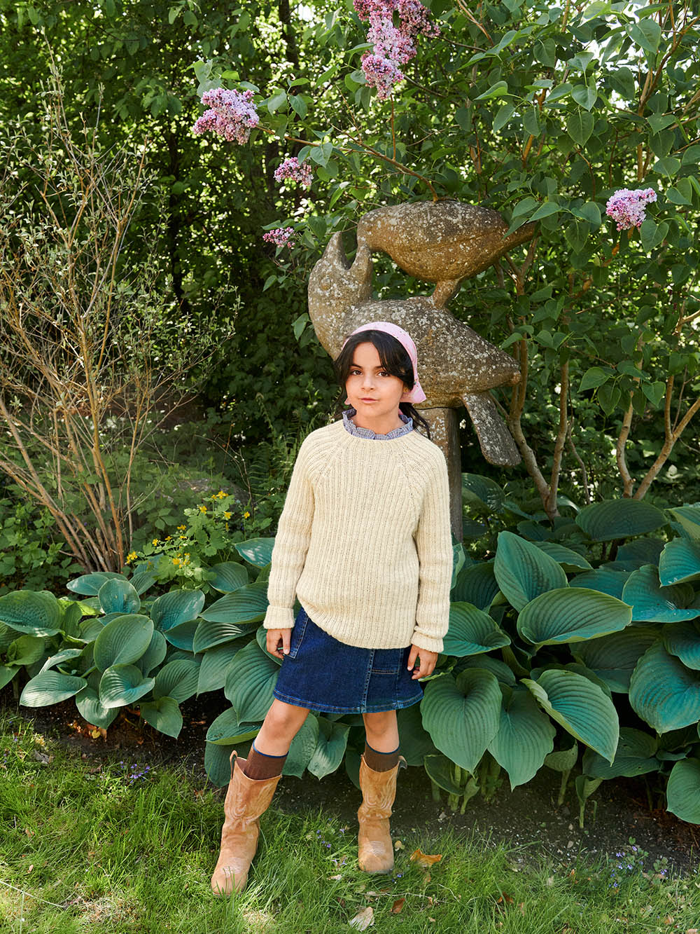 Sandnes Theo Sweater junior 2605_05 (2-14 år) (32 m ribb st 3) - 7