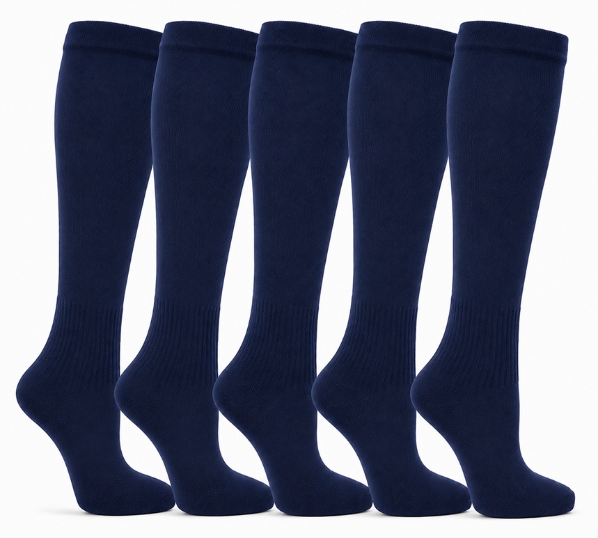 5-pakkaus  Sthlm Sock Co.  Tukisukat, tummansiniset