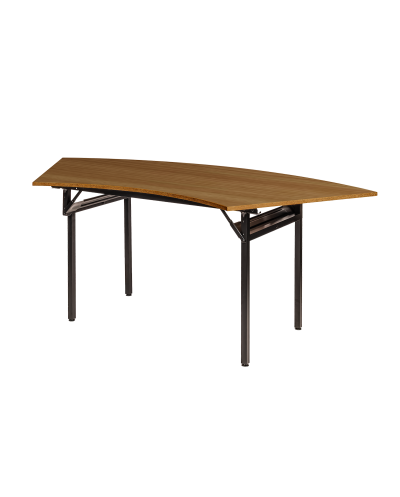 Fällbara bankettbord L 190 x 80 cm som formar vågor eller cirklar H-500-bord med 18mm dubbelsidigt laminerad schweizisk krono-skiva  - 17
