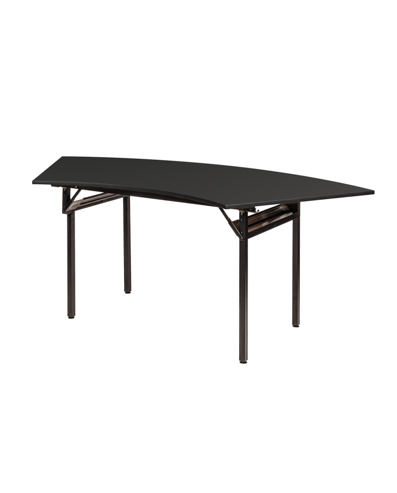 Fällbara bankettbord L 190 x 80 cm som formar vågor eller cirklar H-500-bord med 18mm dubbelsidigt laminerad schweizisk krono-skiva  - 11