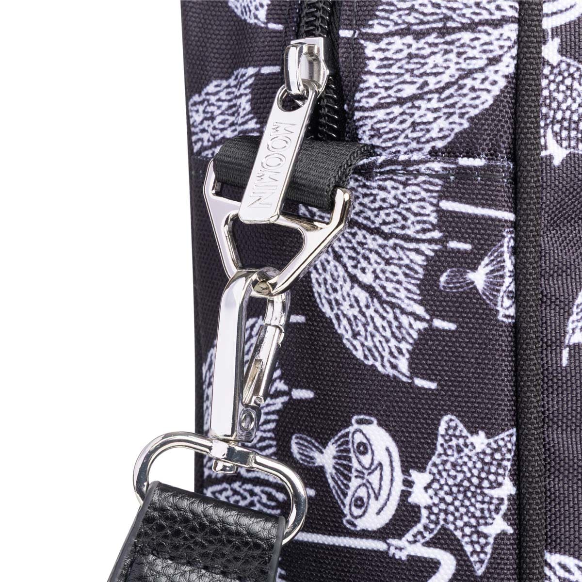 Moomin Little My Umbrella Crossbody Bag – Black & White - 3