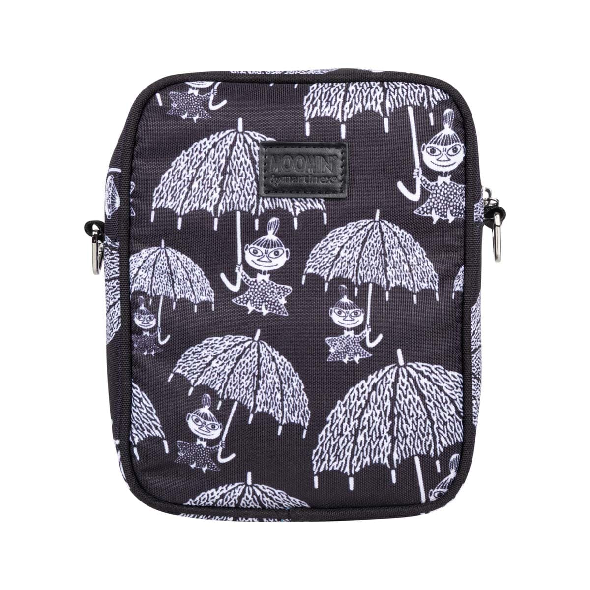 Moomin Little My Umbrella Crossbody Bag – Black & White - 4