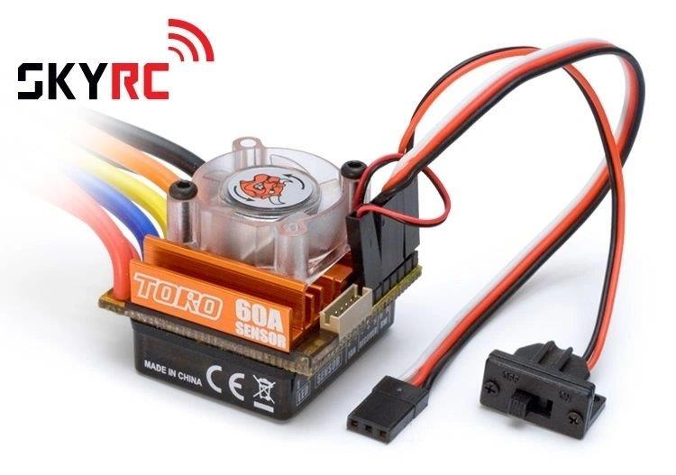 SkyRC Toro 1/10 fartreglage 60A Sens*