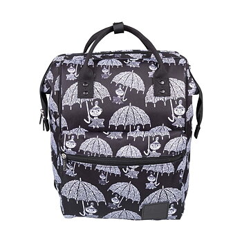 Moomin Little My Umbrella Backpack 15L – Black & White