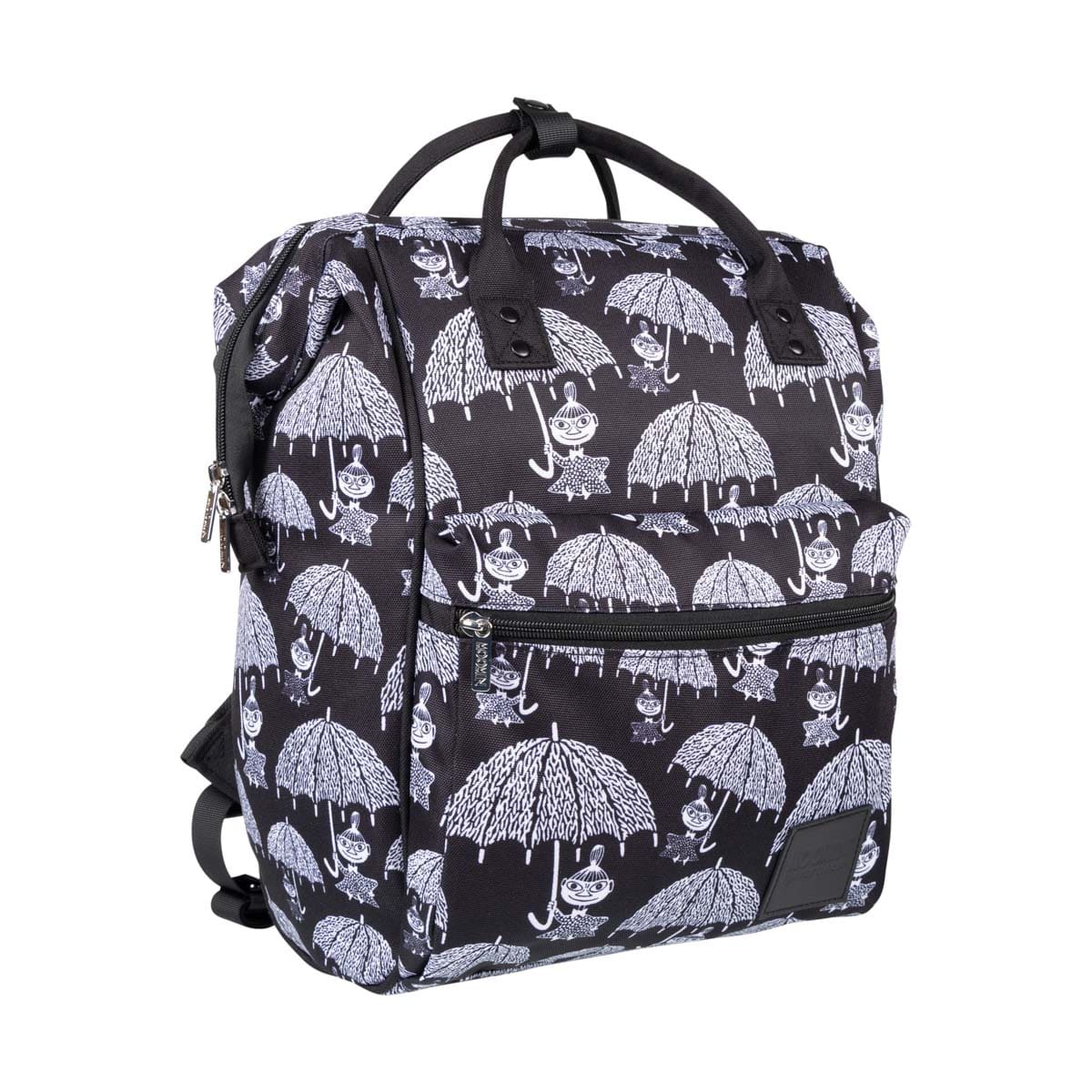 Moomin Little My Umbrella Backpack 15L – Black & White - 4