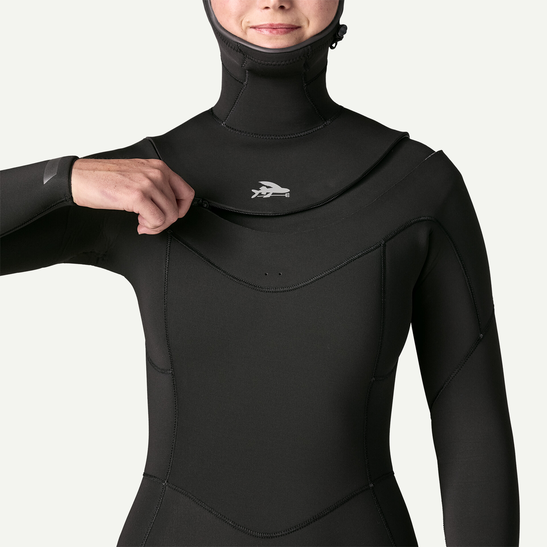Patagonia Våtdräkt dam Regulator 6/5 UZ hooded  - 4