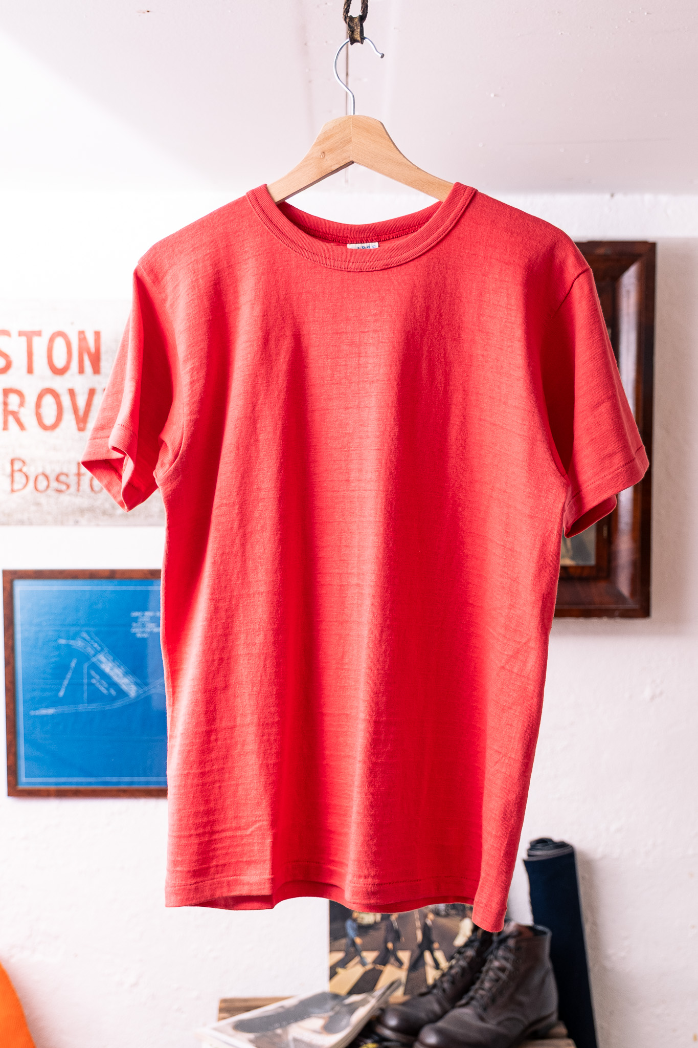 Warehouse X John Gluckow - Standard T-Shirt Red