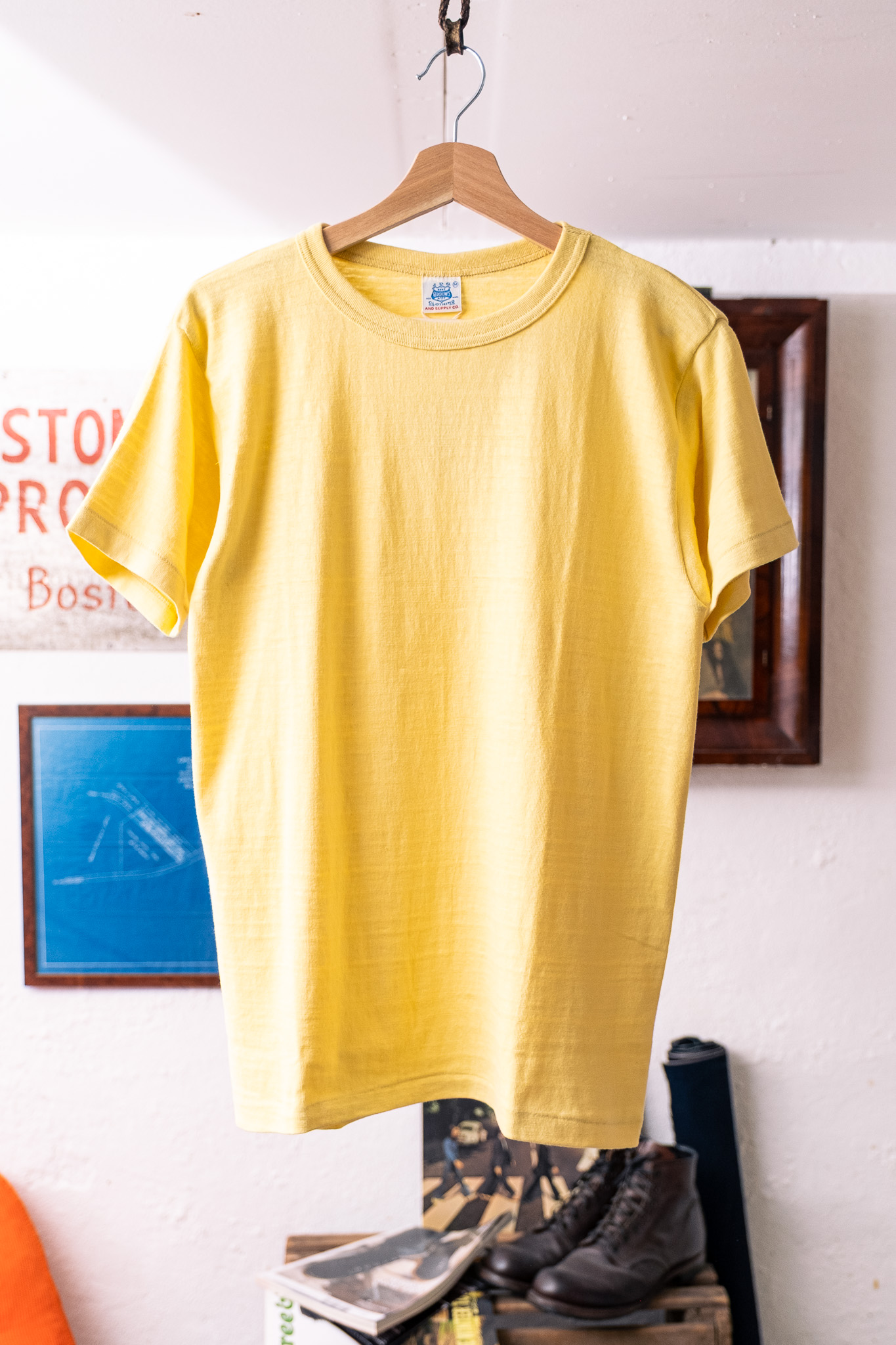 Warehouse X John Gluckow - Standard T-Shirt Yellow