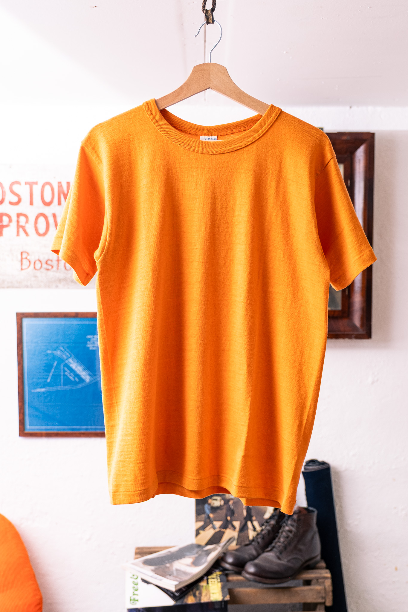 Warehouse X John Gluckow - Standard T-Shirt Orange
