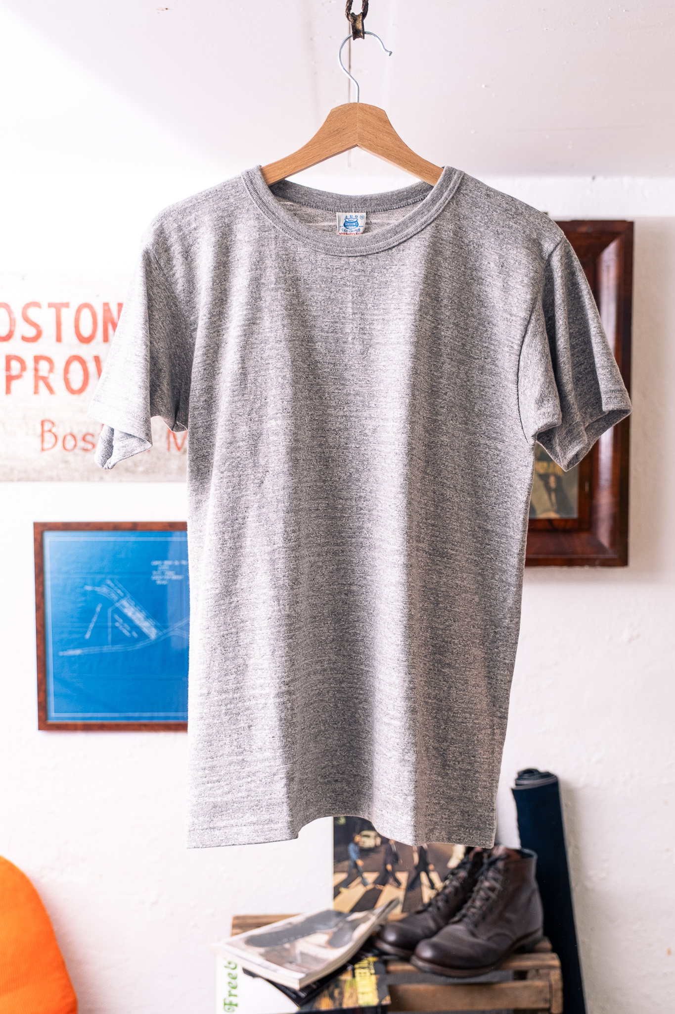 Warehouse X John Gluckow - Standard T-Shirt Main Grey