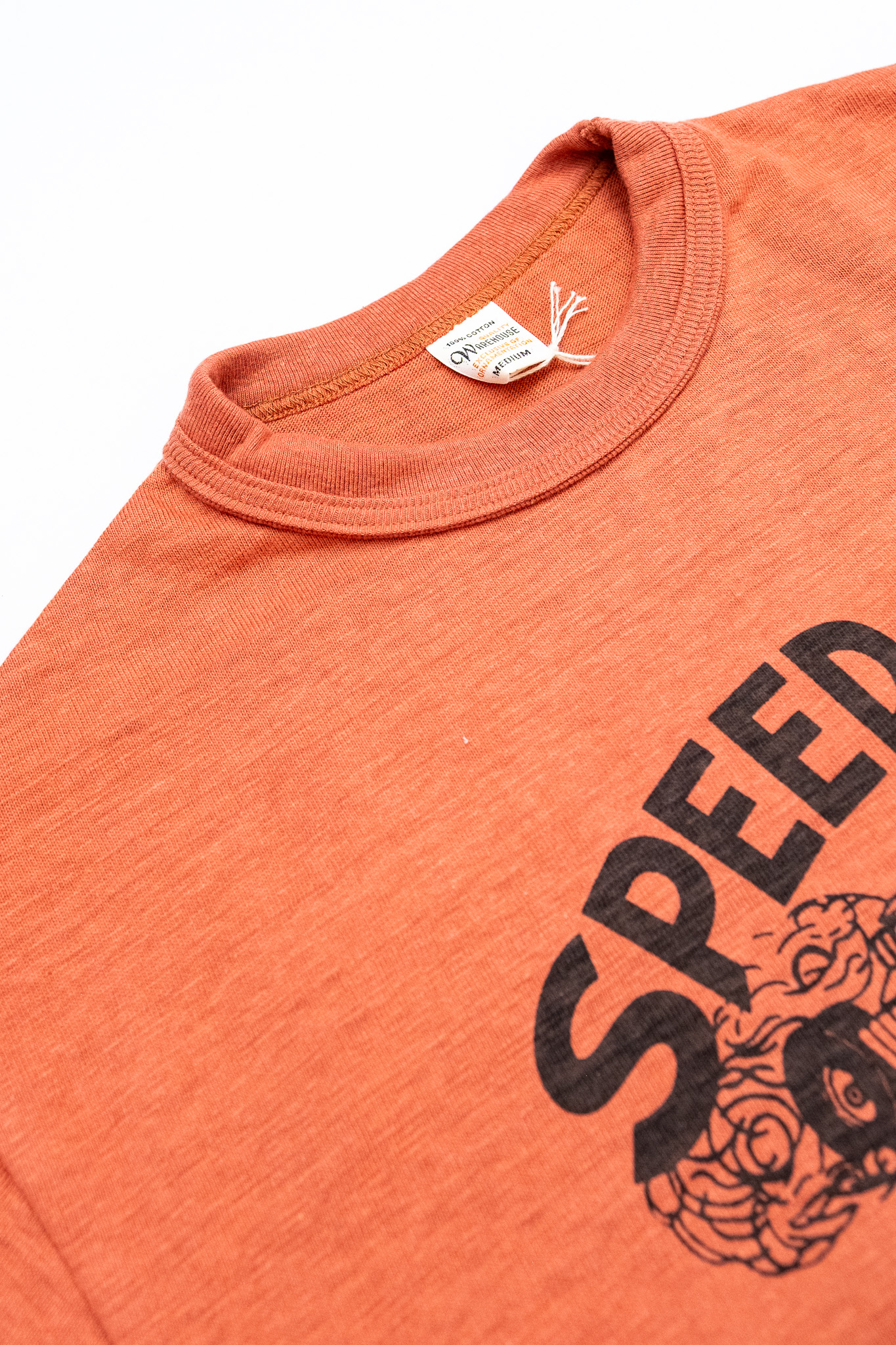 Warehouse & Co - Lot 4601 T-Shirt ”Speed Sport” Salmon - 5