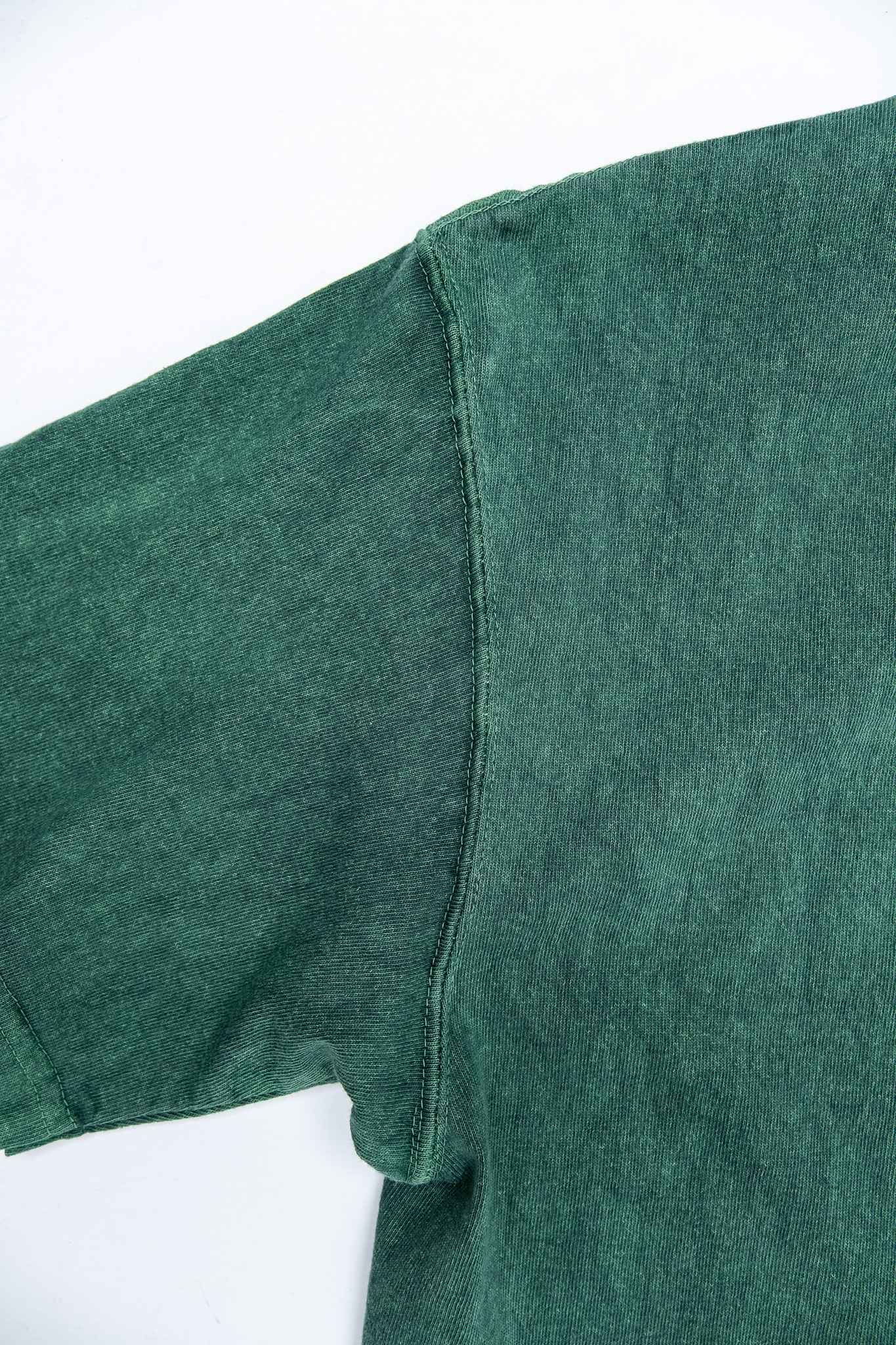 Good On - S/S Crewneck Tee Pigment Dark Green - 4