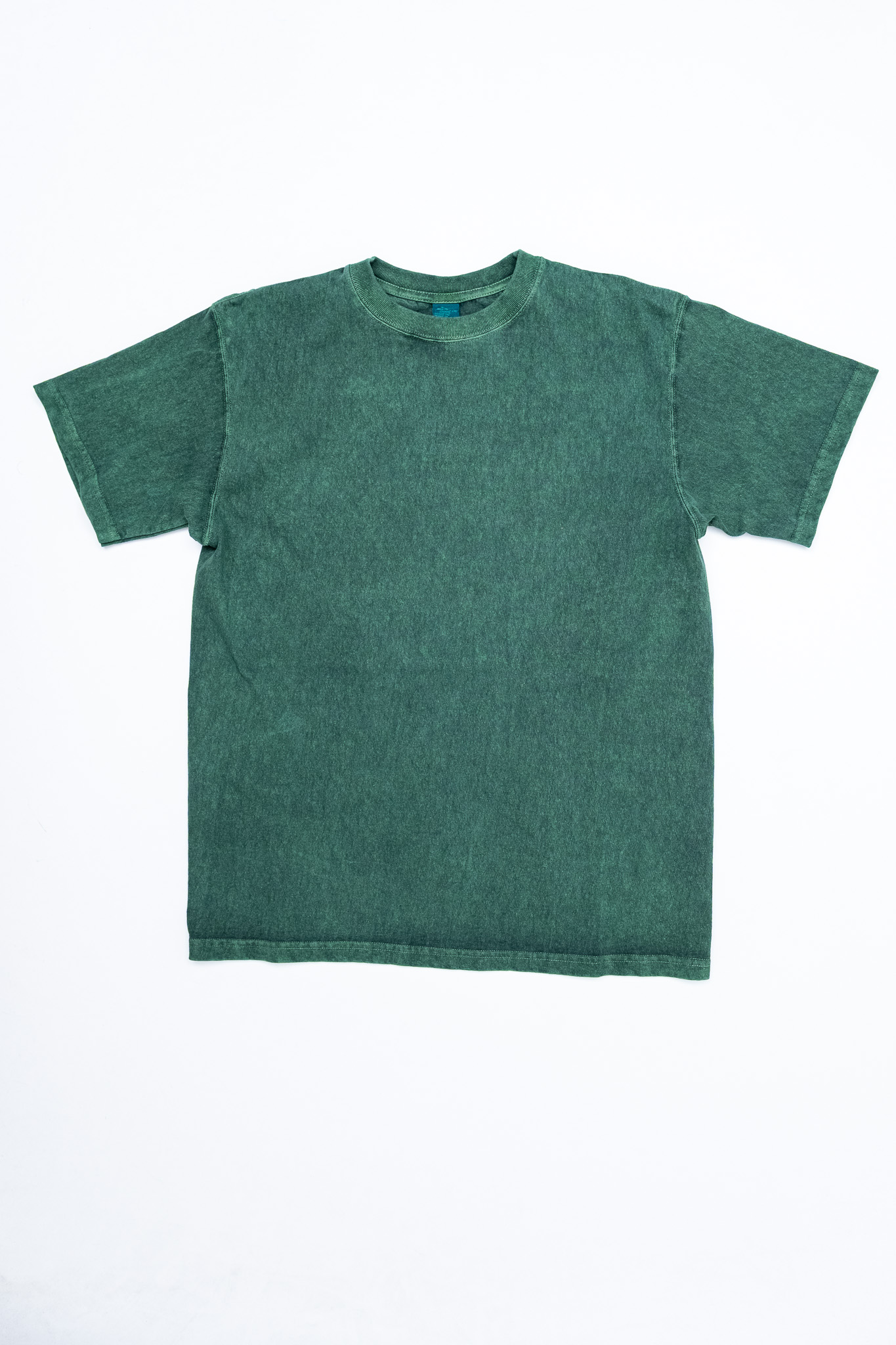 Good On - S/S Crewneck Tee Pigment Dark Green - 2
