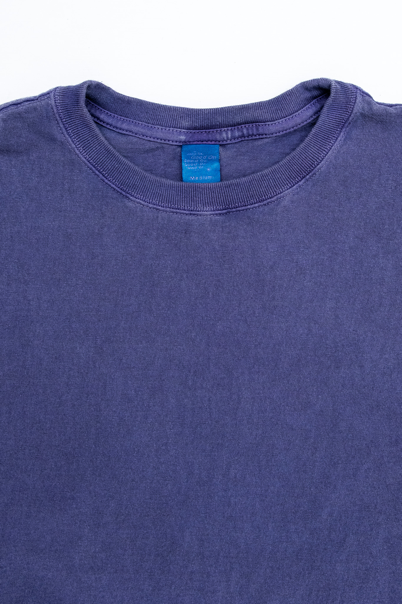 Good On - S/S Crewneck Tee Pigment Grape - 3