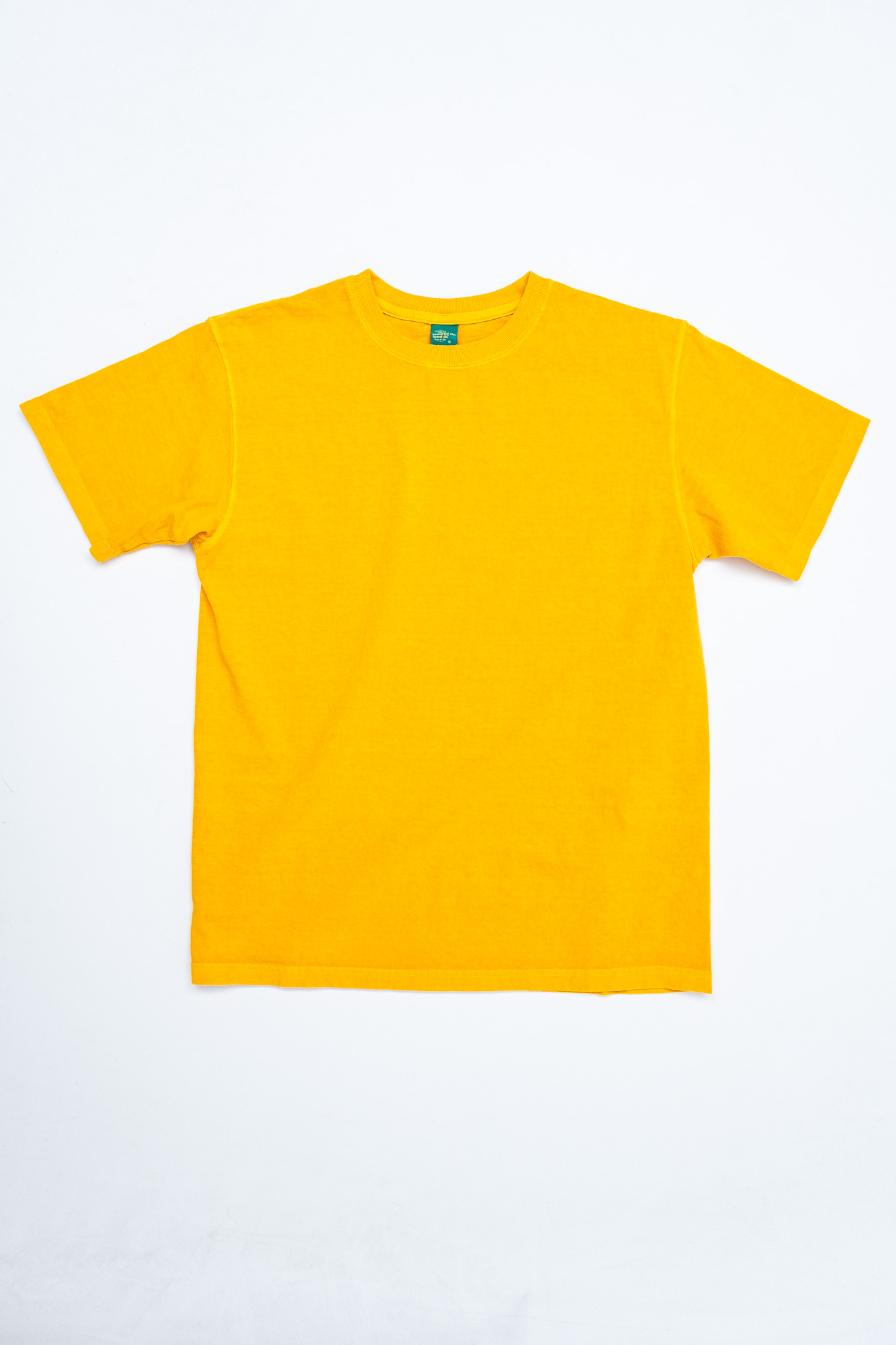 Good On - S/S Crewneck Tee Pigment Curcuma - 2