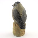 Gunnar Hansson (1960s) Crow Bird on a Tree Stump 19 cm