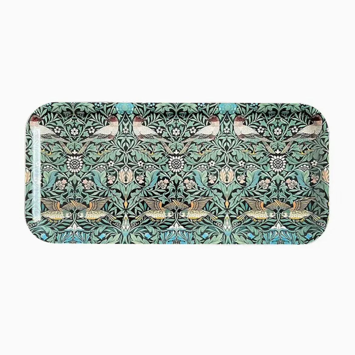 Serveringsbricka William Morris - Bird 32x15cm 