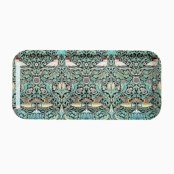 Serveringsbricka William Morris - Bird 32x15cm 