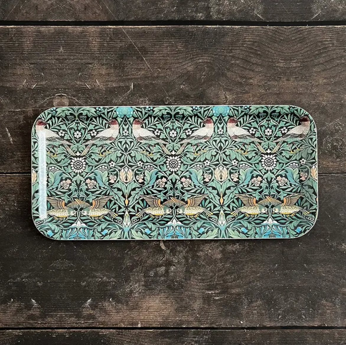 Serveringsbricka William Morris - Bird 32x15cm  - 4