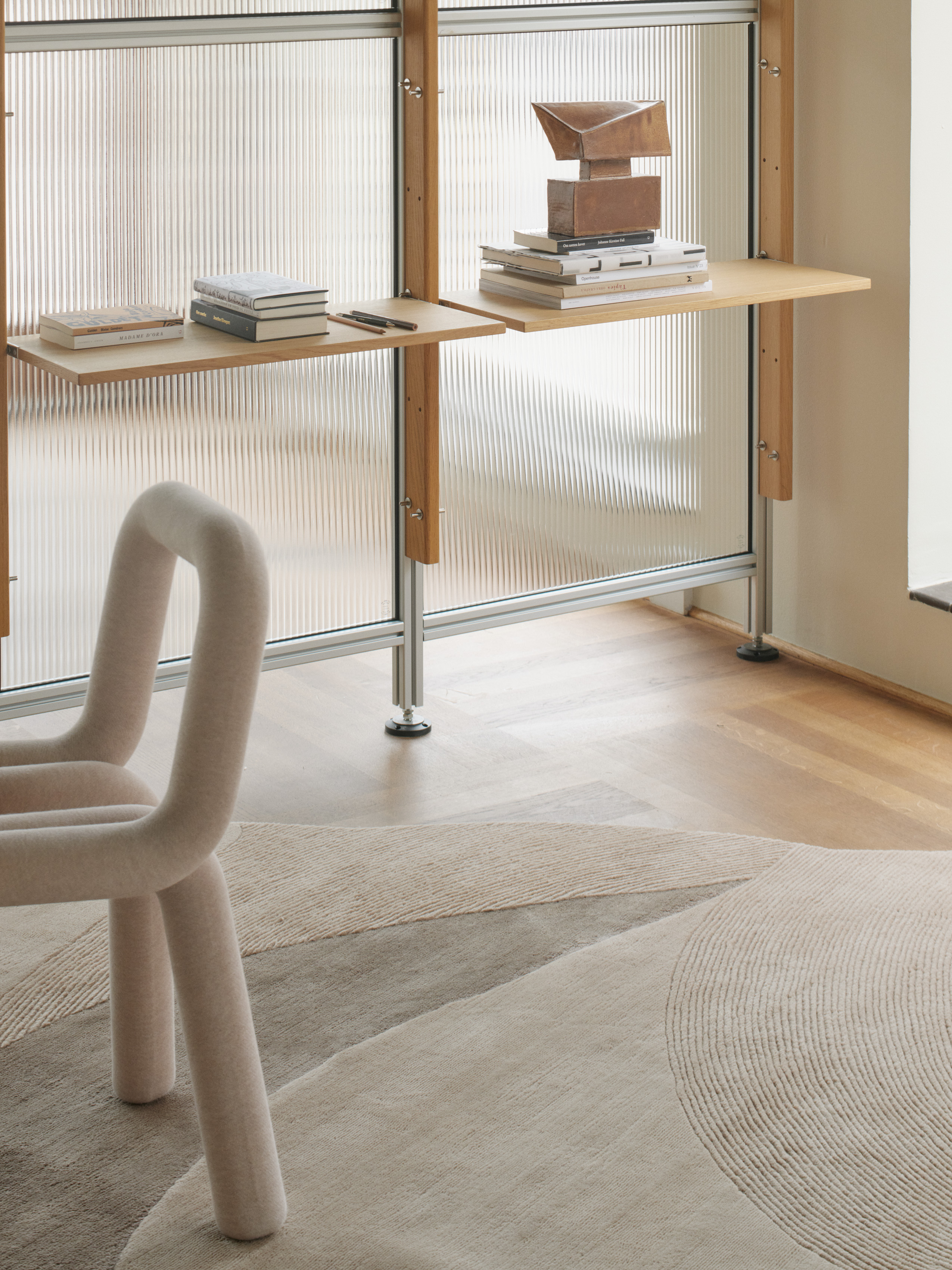 Optical Web Camel Rund 205x220cm - 5
